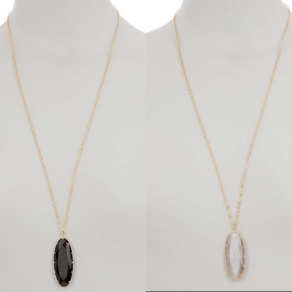 14th & Union Oval Pendant Necklace from Nordstom - Picture 3 of 7